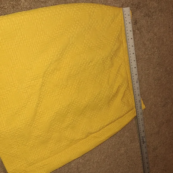 Banana Republic/ yellow midi skirt/ size 4 - Picture 4 of 9